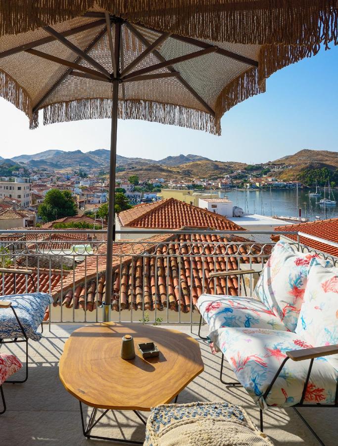 Kale Alti Residences Myrina Exterior foto